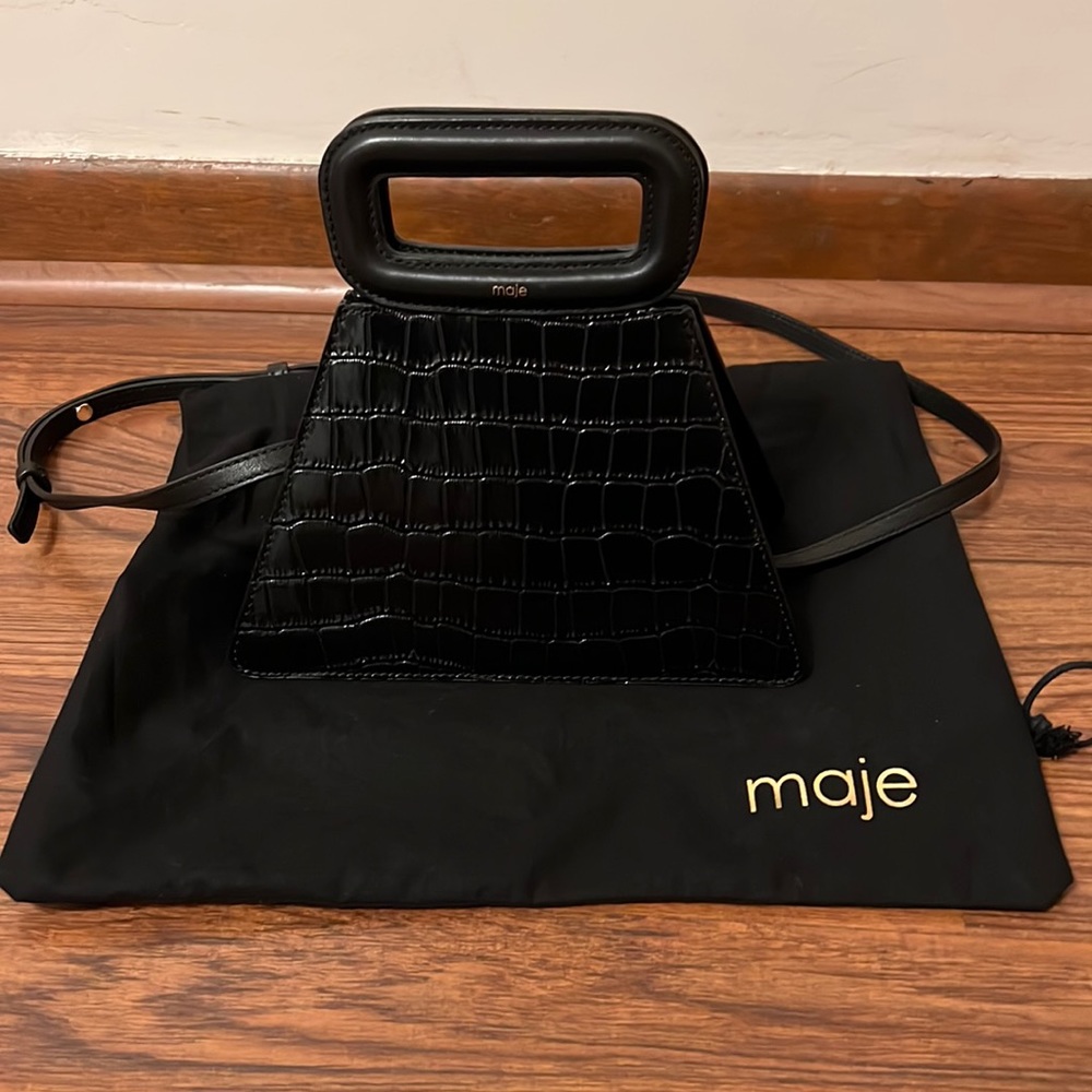 Maje Pyramid bag (new without tags) in Maje dust bag